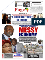 Frontpage: A Good Statement of Intent'