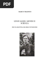 Rilettura del primo Wittgenstein