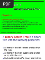 Binary Search Trees: Objectives