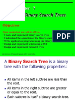 Binary Search Trees: Objectives