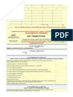 SAT 1361 ISR Trimestral