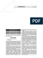 DS #054-2013-PCM. Aprueban Disposiciones Especiales para Ejecucion de Procedimientos Administrativos