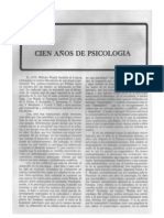 100 Años de Psicología (1979a)