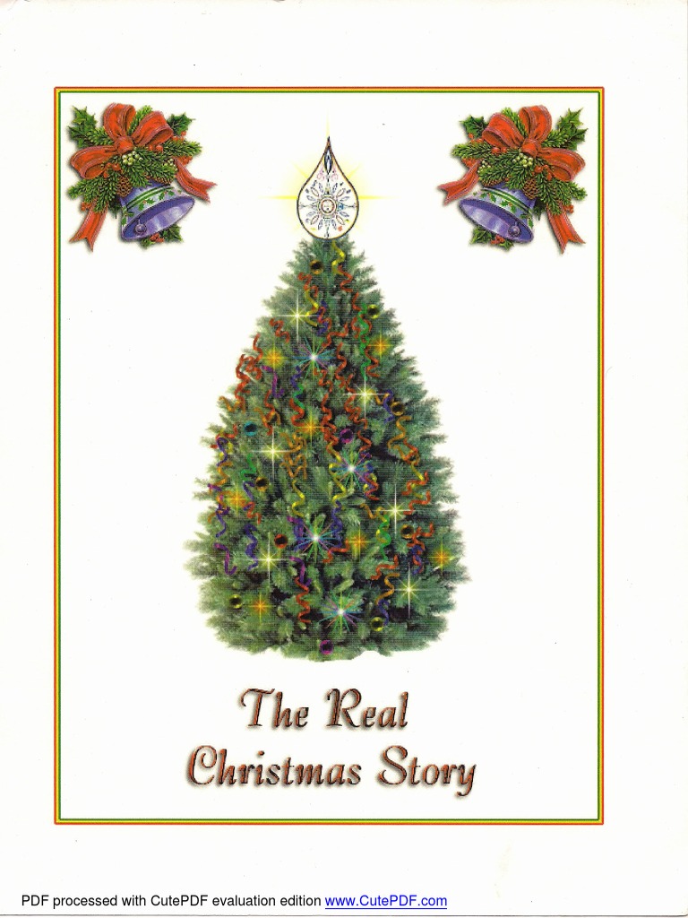 The Real Christmas Story PDF Christmas Revelation
