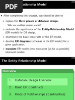 The Entity-Relationship Model