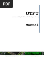 Manual: Arduino and Chipkit Universal TFT Display Library