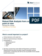 2 - Robuste Risikoanalyser - Linda Fløttum Og Tore Andre Svidal