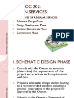 Architectural Design Services and Project Classification Guide