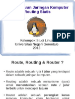 Pembelajaran Routing Static