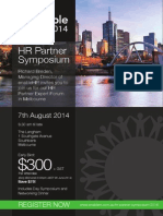 Enable2014.. HR Partner Symposium Agenda