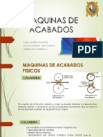 Maquinas de Acabados