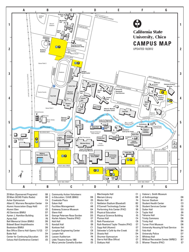 Chico State Campus Map Chico State Campus Map | Pdf | Abstract Strategy Games | Traditional Board  Games