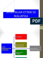 Hubungan Etnik Di Malaysia