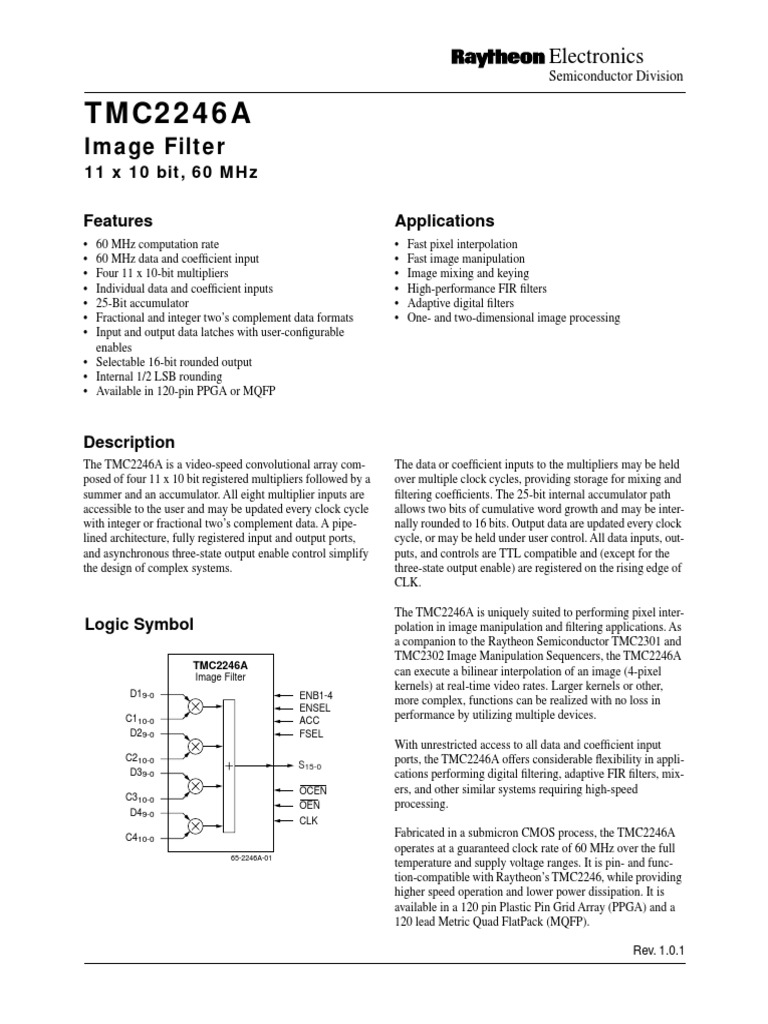 TMC 2246 A | PDF | Input/Output | Power Supply