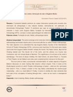 Tres Perguntas Sobre a Fomração Do Ator a Eugenio Barba