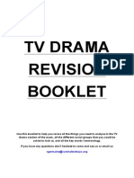 Tv Drama Revision Booklet