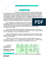 Reactivitatea Inelului Aromatic in Reactii de Substituție Electrofila