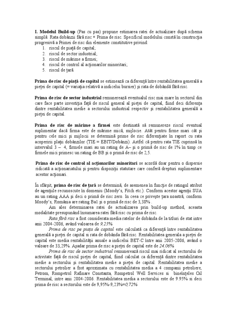 Build Up Method | PDF