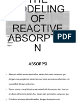 Presentasi Pemodelan Reactive Absorption