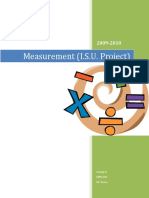 Gr.9 Pre-IB Unit 10 Measurement