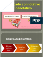 Significado Connotativo y Denotativo