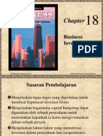 Chapter 18 Business Investment