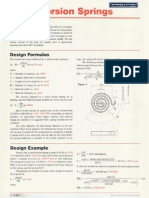 Spiral Torsion Springs