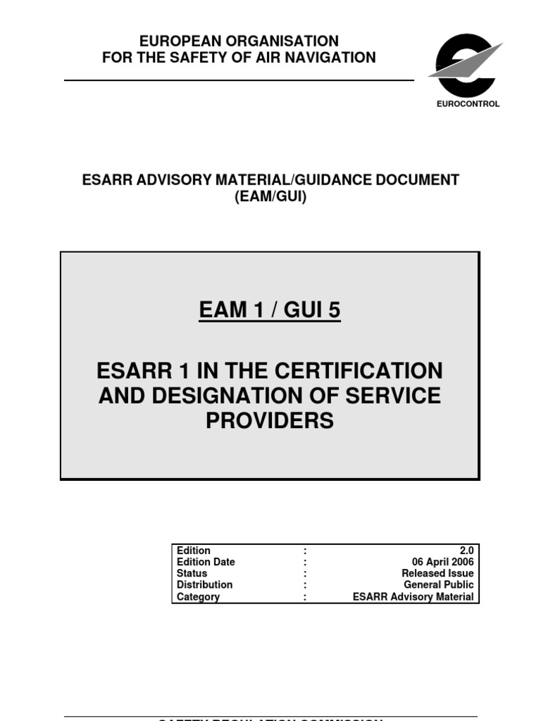 European Organisation For The Safety of Air Navigation | PDF ...