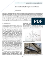 Shear Strength of Steel Fiber-Reinforced Lightweight Concrete Beams