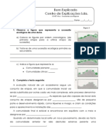 1.2.5 - Ficha de Trabalho - Sucessões Ecológicas PDF