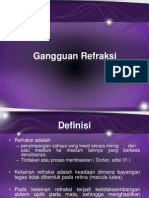 Definisi Dan Klasifikasi Gangguan Refraksi