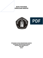 Download 2014 Pedoman Penulisan Skripsi by Vindi Augustiany Tarigan SN222641216 doc pdf