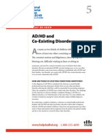 WWK05 ADHD and Co-Existing Disorders