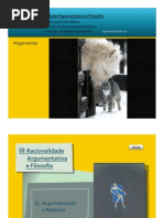 Argumentação e Retórica I