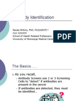 Antibody Identification by Renee Wilkins