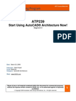 Autocad Architecture 2015 Tutorial Ebook Metric Version Button Computing Auto Cad
