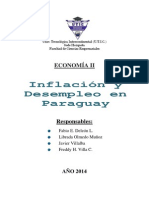 Inflación y Desempleo en Paraguay