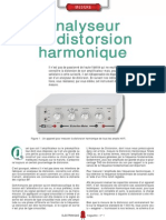 Analyseur de Distorsion Harmonique