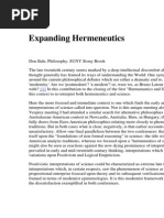 Don Ihde - Expanding Hermeneutics