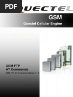 GSM FTP at Commands Manual V1.3