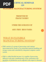 Flexible Manufacturing System Seminar Report