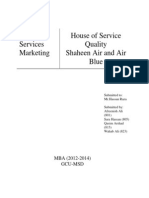 House of Service Quality For Shaheen Air