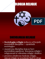 SOCIOLOGIJA - RELIGIJE - Prezentacija