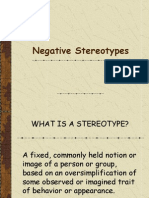 Lecture 4 Stereotypes Sem2