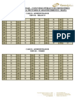 Cargo: Administrador Tipo 01 - Branco