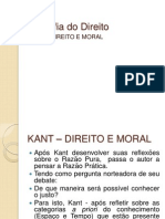 Filosofia - Kant - Direito e Moral