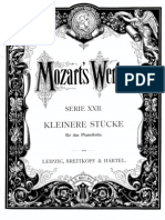 Mozart Minuet 1 KV1