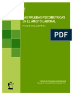 Pruebas Psicometricas en Ambito Laboral