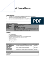 Muhammad Hamza Hassan: Organization Period August-September (2013) Designation Wing Learning