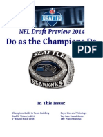 NFL Draft Preview Magazine 2014